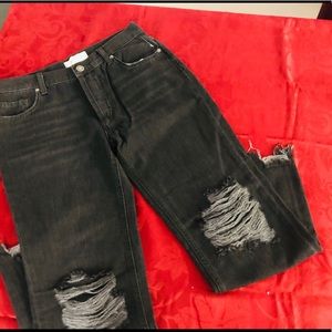 Free People 
Maggie Mid-Rise Ripped Jeans.